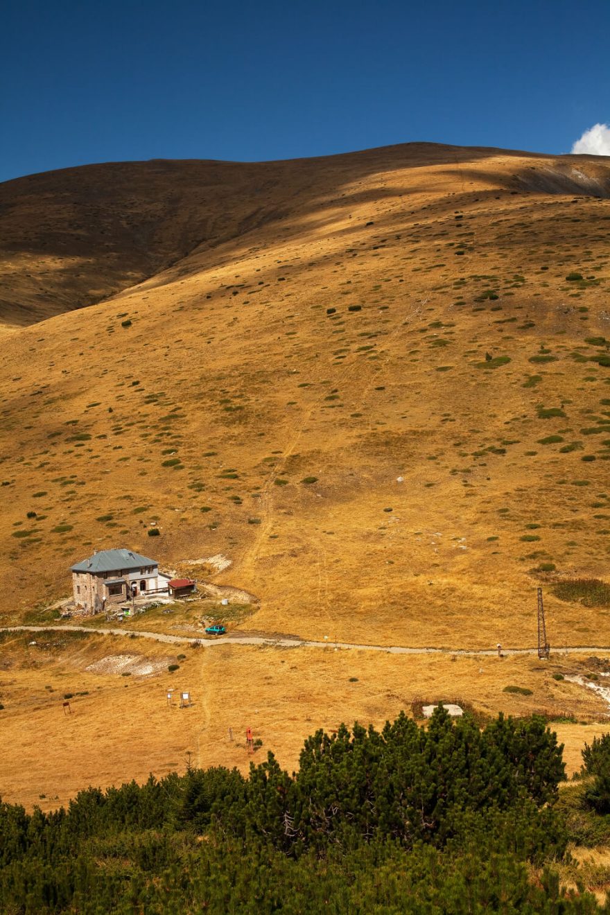 chata Makedonia, pohoří Rila, Bulharsko