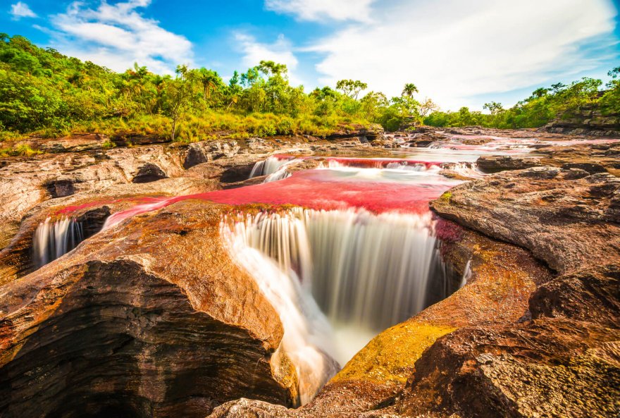 Vícebarevná řeka v Kolumbii, Cano Cristales