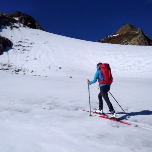 Testování batohu Lowe Alpine Halcyon 35-40 v rakouských Alpách