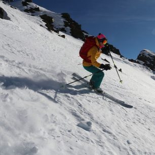 Testování batohu Lowe Alpine Halcyon 35-40 ve švýcarském Davosu