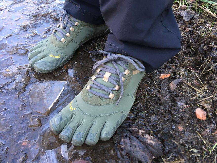 Boty FiveFingers V-Trek se ledu nebojí