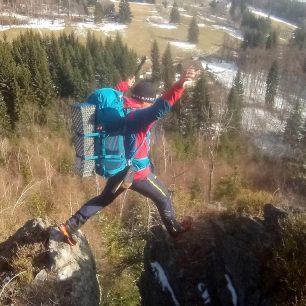 Testování bot Garmont G-Radikal GTX na krkonošských skalách