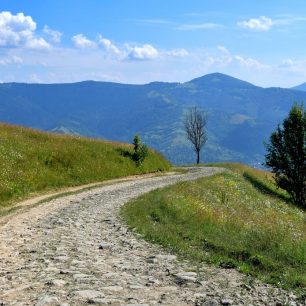 Kousek nad Rachovem, polonina Svidovec, Ukrajina