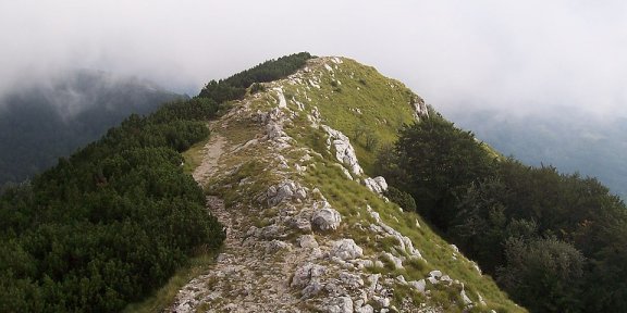 Výstup na vrchol Vojak v Chorvatsku