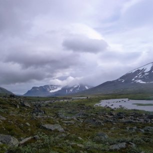 trek, NP Sarek, Laponsko, Švédsko