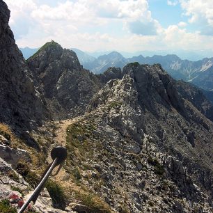 Mittenwalder Höhenweg, Karwendel, Rakousko