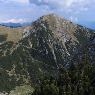 Krottenkopf, Alpy, Německo.