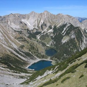 Soiernkessel, Karwendel, Německo.