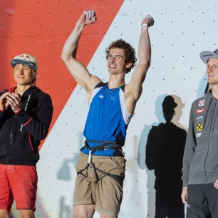 Adam Ondra na Mistrovství světa v Chamonix