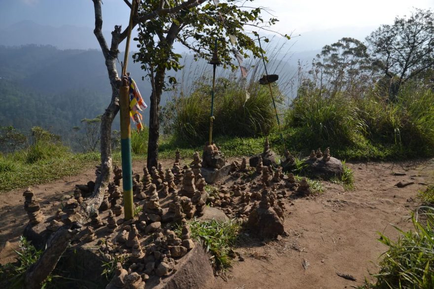 Vrchol Little Adams Peak, Srí Lanka