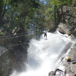 ferata Klettersteig Lehner Wasserfall