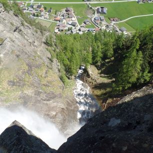 ferata Klettersteig Lehner Wasserfall, Otztal