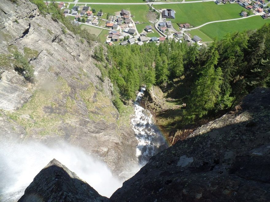 ferata Klettersteig Lehner Wasserfall, Otztal