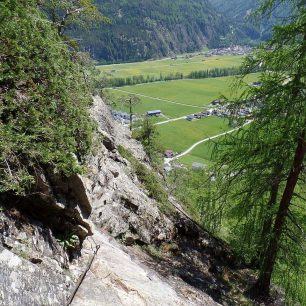 ferata Klettersteig Lehner Wasserfall, Otztal