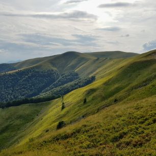 Polonina Krasna, Karpaty, Ukrajina