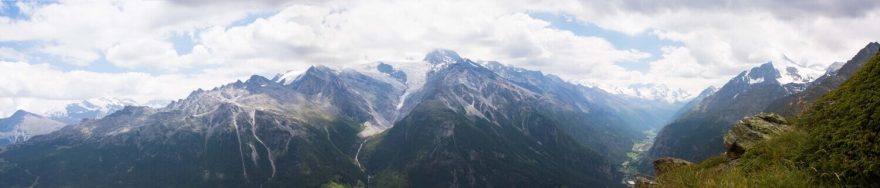 Letní Haute Route: přechod Alp z Chamonix do Zermattu