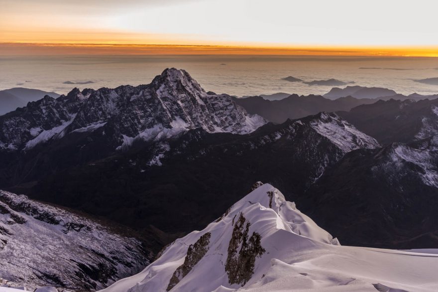 Výstup na Huayna Potosí (6 088 m), Bolívie