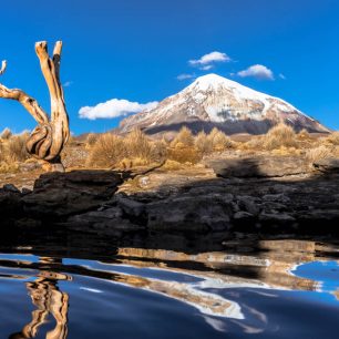 Národní park Sajama v Bolívii