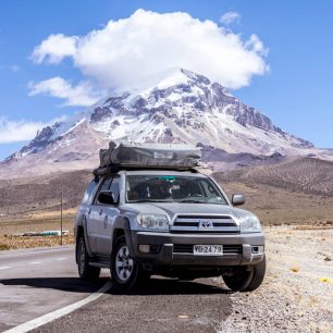 Národní park Sajama v Bolívii