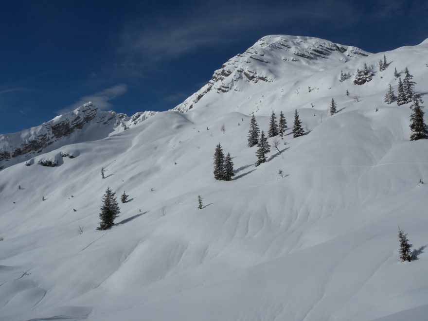 Výstup na vrchol Hochstadl na skialpech