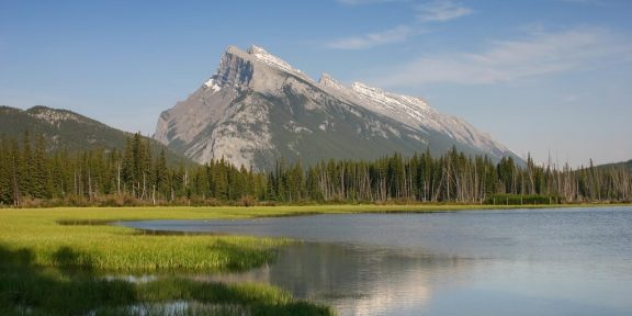 Výstup na Mount Rundle v kanadských Rockies