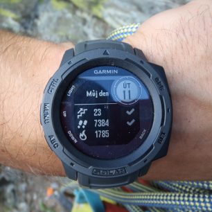 Přehled aktivit - GARMIN Instinct Solar