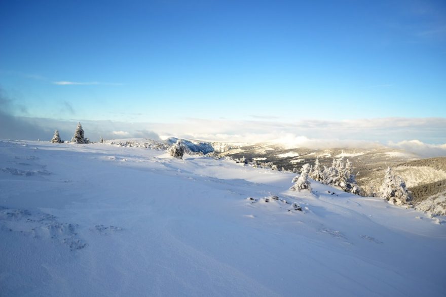 Krkonoše, zima