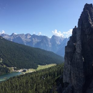 Mazzorana 4+, Oblast kolem jezera Lago di Misurina