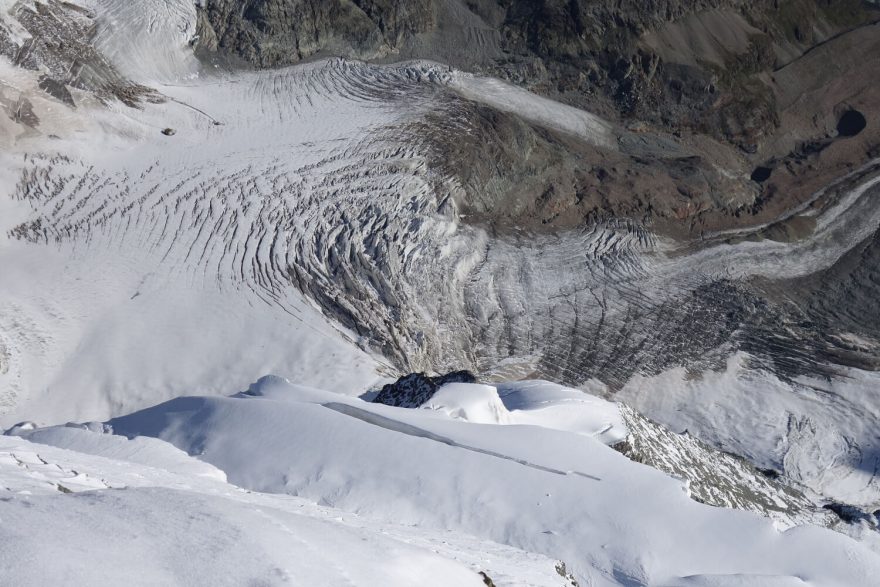 Výstup na Dent d´Hérens ve Walliských Alpách