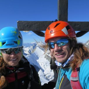 Lucie Výborná a David Knill, Vrchol Zinalrothorn ve Walliských Alpách