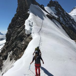 Eiger hrebenem Mitteleggi (7)