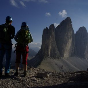 Výhledy na ikonické Tre Cime di Lavaredo, via ferraty Dolomity