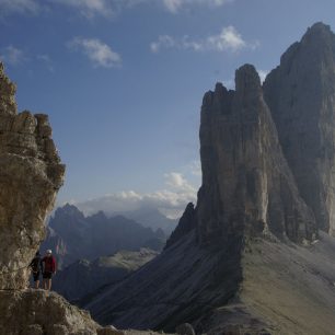 Výhledy na ikonické Tre Cime di Lavaredo, via ferraty Dolomity