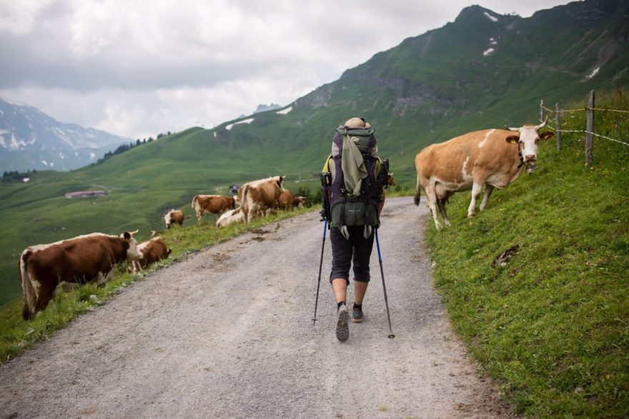 Přechod po GR5 přes francouzské Alpy