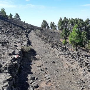 Stezka vulkánů - Ruta de los Volcanes. La Palma, Kanárské ostrovy