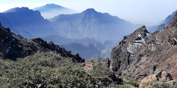 Přechod ostrova La Palma po GR 131 El Bastón