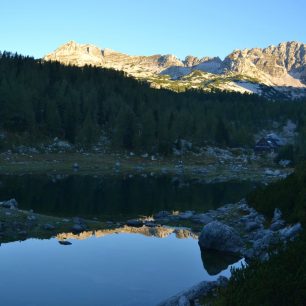 Dvojno jezero, Dolina Triglavských jezer, Julské Alpy