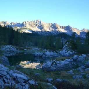 Dvojno jezero, Dolina Triglavských jezer, Julské Alpy