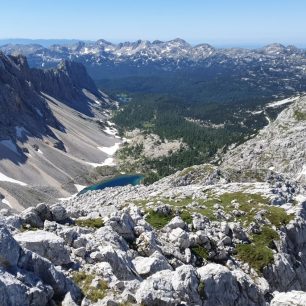 Výhled do Doliny Triglavských jezer, Julské Alpy, Slovinsko