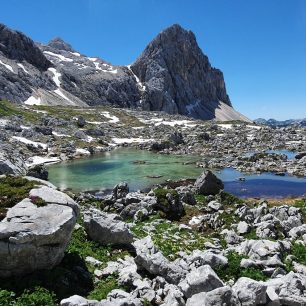 Zeleno jezero, Dolina Triglavských jezer, Julské Alpy, Slovinsko