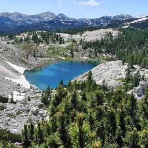 Veliko jezero (Ledvica), Dolina Triglavských jezer, Julské Alpy, Slovinsko