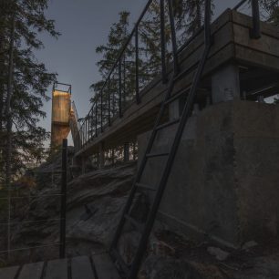 Vyhlídka Horník. Hlídka na Stráži, Rokytnice nad Jizerou, Krkonoše