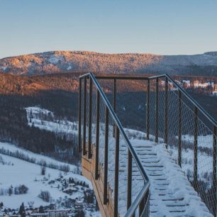 Vyhlídka Horník. Hlídka na Stráži, Rokytnice nad Jizerou, Krkonoše