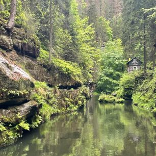 Den 6 - Kamenice. Přeběh Severní stezky podél severní hranice ČR