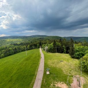 Den 11 - pevnost Stachelberg nedaleko Žacléře, Krkonoše. Přeběh Severní stezky podél severní hranice ČR