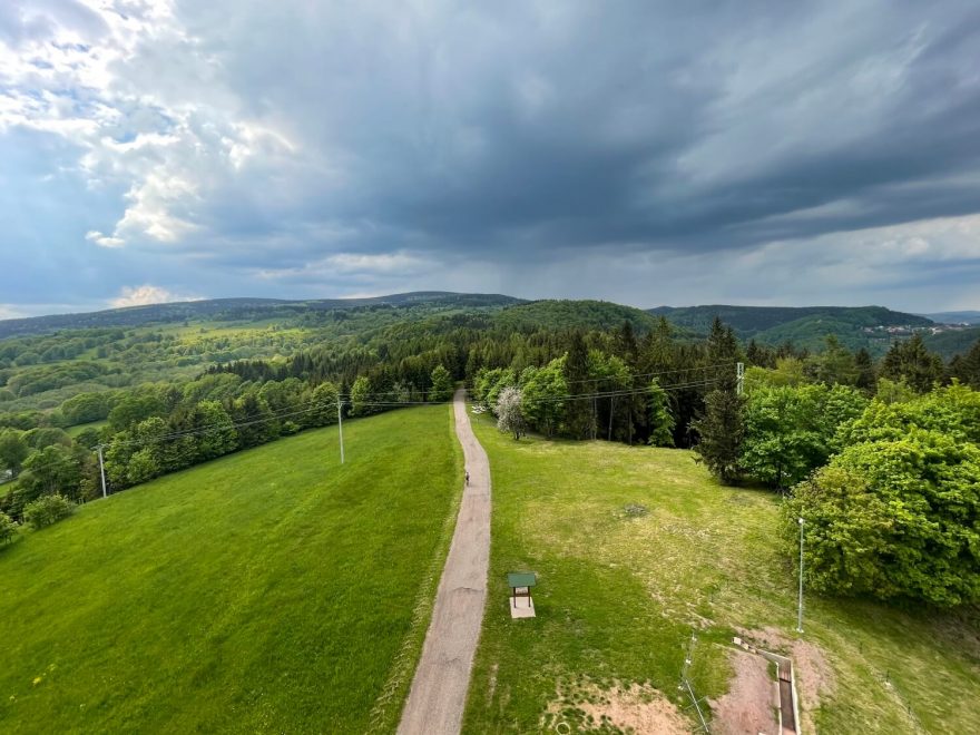 Den 11 - pevnost Stachelberg nedaleko Žacléře, Krkonoše. Přeběh Severní stezky podél severní hranice ČR