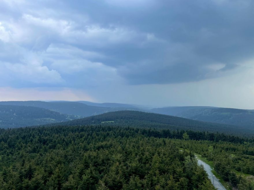 Den 14 - Velká Deštná, Orlické hory. Přeběh Severní stezky podél severní hranice ČR