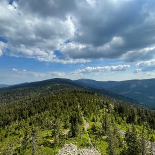 Den 16 - z Klepáče, Jeseníky. Přeběh Severní stezky podél severní hranice ČR