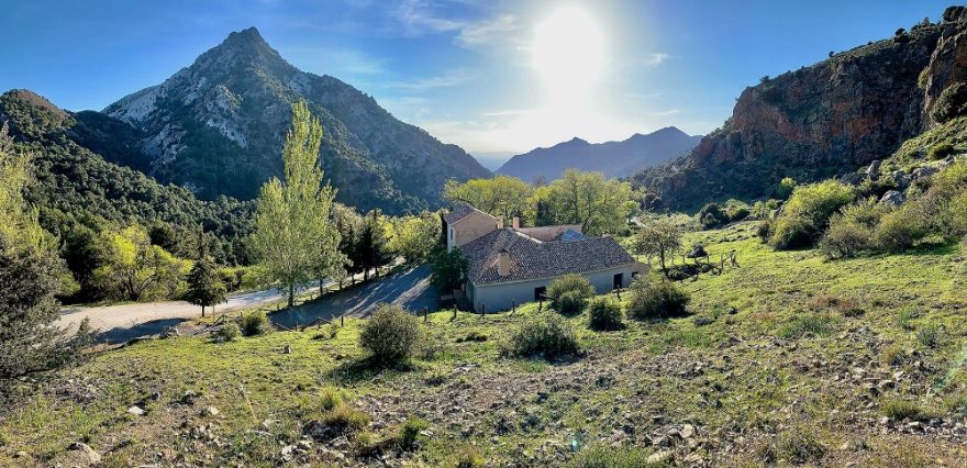 Casa Forestal de Tello. GR 240 kolem pohoří Sierra Nevada - 1.etapa. Andalusie