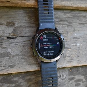 Kompas, výškoměr, stav tréninku a zdatnost - Garmin Fenix 6X PRO